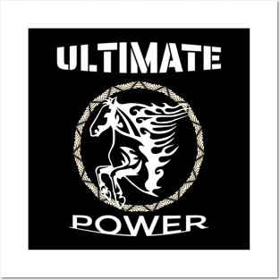 ultimate power strong Posters and Art